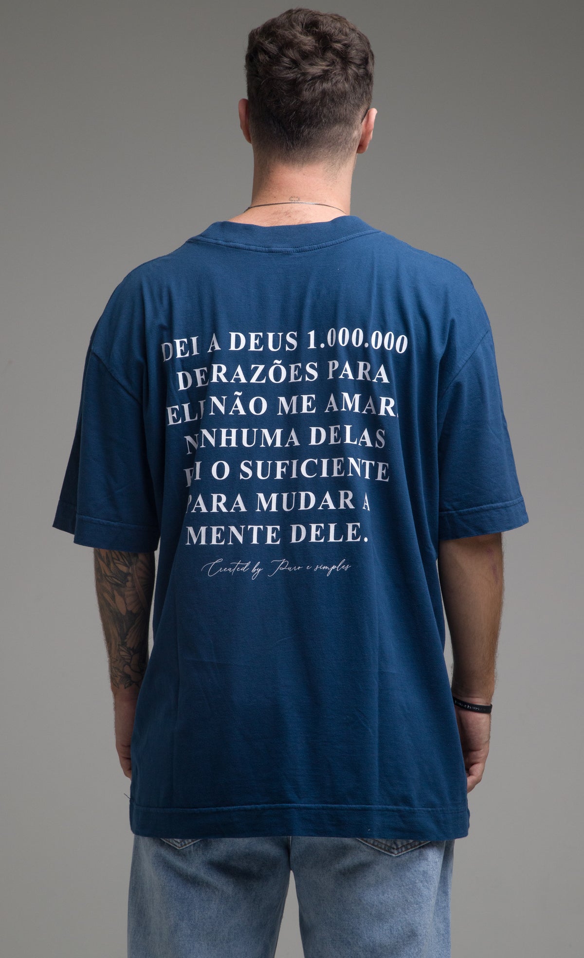 OVERSIZED - AZUL MARINHO