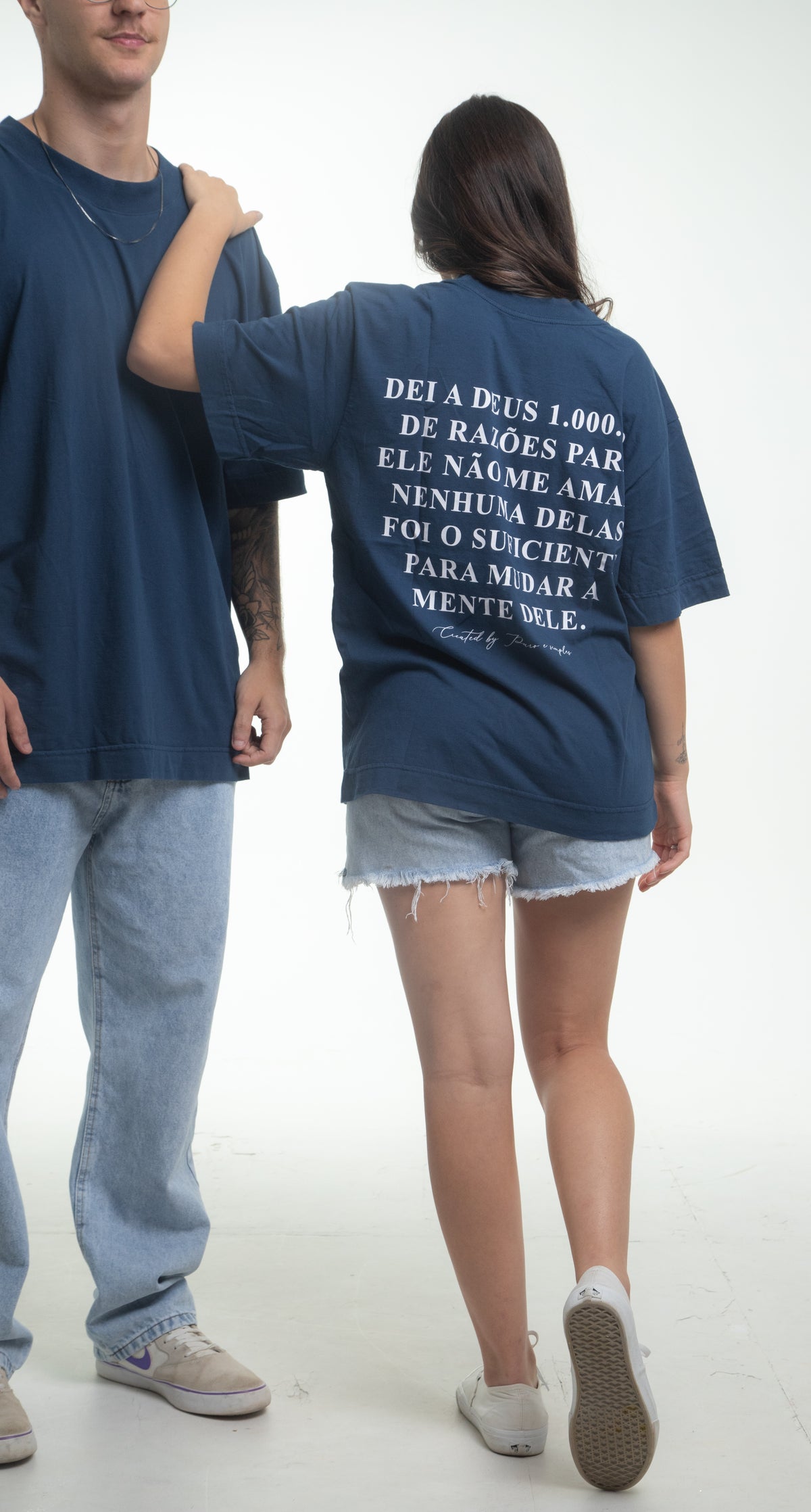 OVERSIZED - AZUL MARINHO